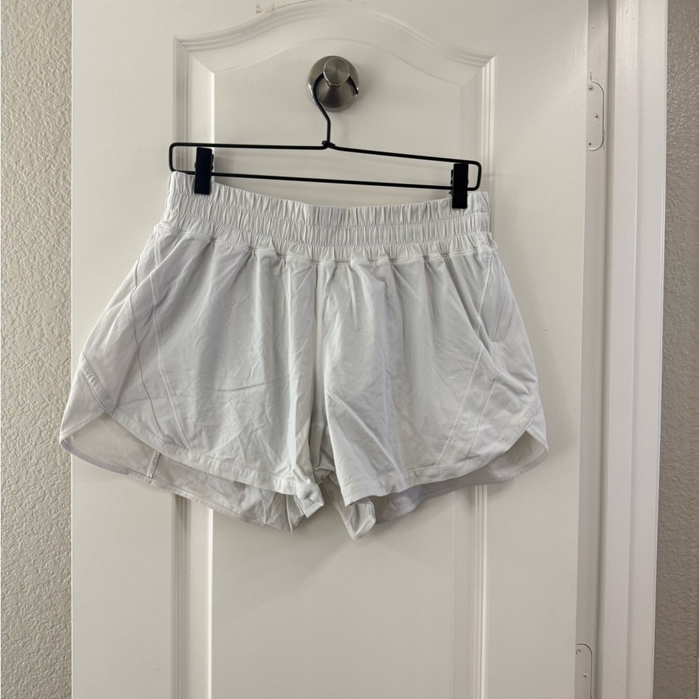 Lululemon Athletica Light Gray Athletic Shorts